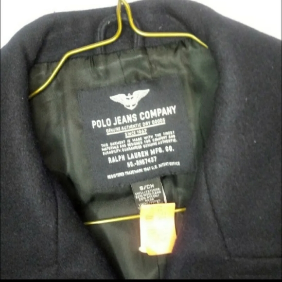 Polo Ralph Lauren Peacoat black size S. - Picture 3 of 4